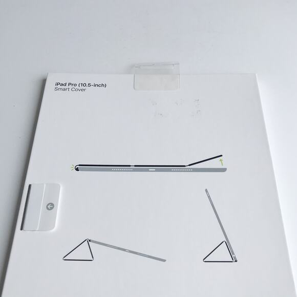 Apple iPad Pro 10.5 Smart Cover Charcoal Gray Grey Slimline Magnetic Folding - Picture 4 of 12